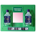 Eyecare Solutions 30EWST21 Eye Wash Station with Label and Mirror