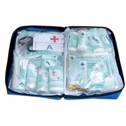 Blue Dot DINSTDFAK European Motoring First Aid Kit DIN Standard