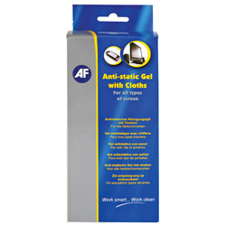 AF SCG000 Anti-Static Screen Gel & Cloths 125ml