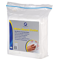 AF WBC025 Whiteboard Cleaning Cloths - Pack Of 25