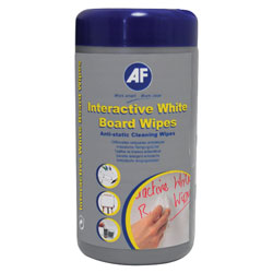 AF WBW100T Interactive Whiteboard Wipes - Tub Of 100