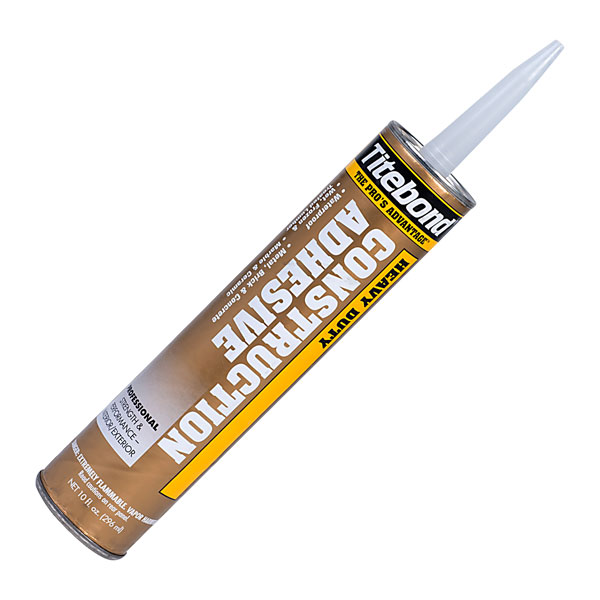 Titebond 5261 Heavy Duty Construction Adhesive 296ml 10oz Rapid Online