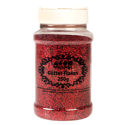 Brian Clegg Glitter Shakers Red