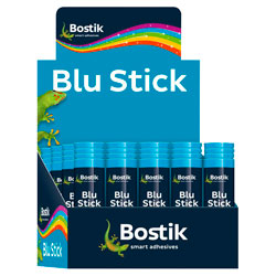 Bostik 30813314 Blu Stick 15g Display 20 Pack