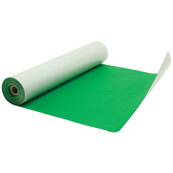 5 Metre's x 450mm wide roll of YELLOW STICKY BACK SELF ADHESIVE FELT BAIZE 