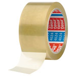 tesa 04024 Universal Carton Sealing Tape Low Noise - Hi Tack - 50mm x 66m Clear