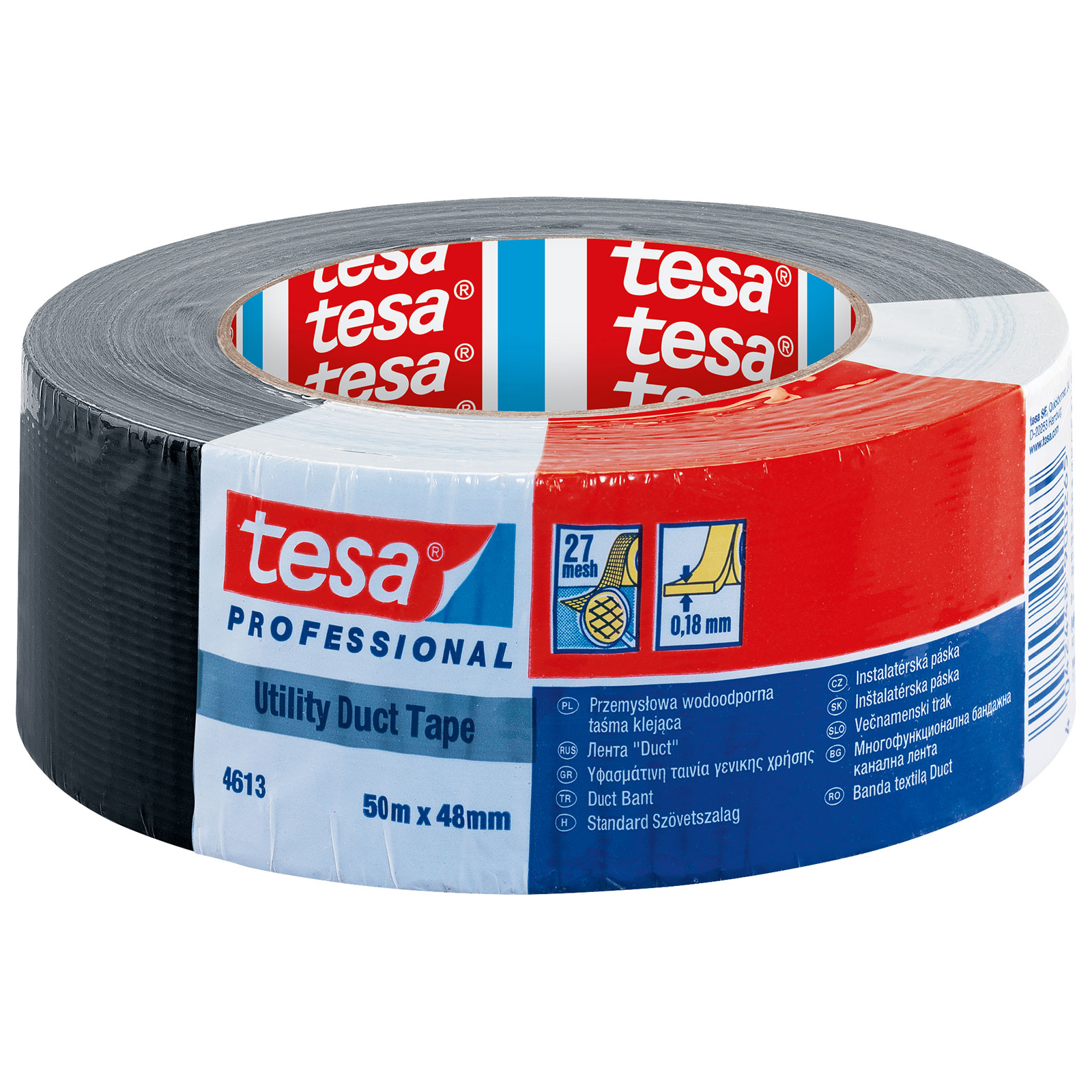 Tesa NOPI double-sided adhesive tape, 50mm/25m., universal (NOPIFI5617) -  Landefeld - Pneumatics - Hydraulics - Industrial Supplies