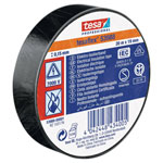 Tesa 53988-00001-01 Professional PVC Electrical Insulation Tape 19mm x 20m - Blk