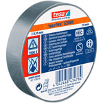 tesa 53988 Professional PVC Electrical Insulation Tape 19mm x 25m - Gray