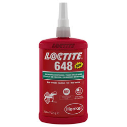 LOCTITE 1804971 648 High Strength High Temperature Fast Cure 250ml