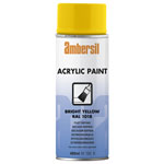 Ambersil 20188-AA Acrylic Paint Bright Yellow RAL 1018 400ml