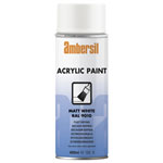 Ambersil 20181-AA Acrylic Paint Matt White RAL 9010 400ml