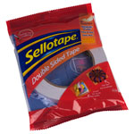 Sellotape 1447057 Double Sided Tape 12mm x 33m