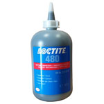 LOCTITE 231018 480 Rubber Toughened Instant Adhesive Black 500g