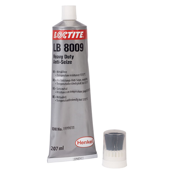 Loctite 1999611 LB 8009 Heavy Duty AntiSeize Metal Free Tube (Brush