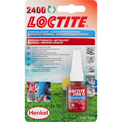 LOCTITE 1960969 2400 Health & Safety Friendly Medium Strength Threadlocker 5ml