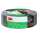 3M 7100158346 Heavy Duty Duct Tape DT11, Silver, 48 mm x 55 m, 0.28 mm