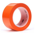 3M 7000028854 Vinyl Tape 471, 50 mm x 33 m, Orange