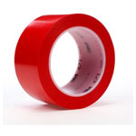 3M 7000028850 Vinyl Tape 471, 50 mm x 33 m, Red