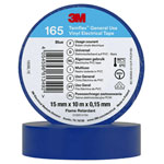 3M 165BL1E Temflex™ 165 Electrical Tape Blue 10 m x 15 mm 1 pc