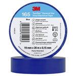 3M 165BL5E Temflex™ 165 Electrical Tape Blue 20 m x 19 mm 1 pc