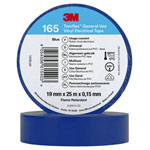 3M 165BL6E Temflex™ 165 Electrical Tape Blue 25 m x 19 mm 1 pc