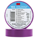 3M 165PR1E Temflex™ 165 Electrical Tape Violet 10 m x 15 mm 1 pc