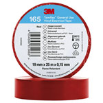3M 165RD6E Temflex™ 165 Electrical Tape Red 25 m x 19 mm 1 pc