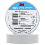 3M 165WH1E Temflex™ 165 Electrical Tape White 10 m x 15 mm 1 pc
