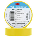 3M 165YL1E Temflex™ 165 Electrical Tape Yellow 10 m x 15 mm 1 pc