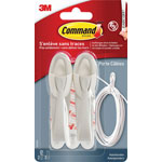 3M 17304FGN Command™ Cable Holder 95 x 25 x 25 mm White Grey 2 pc