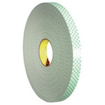 3M 40321910 4032 Double Coated Urethane Foam Tape White 10 m x 19 mm 1 pc