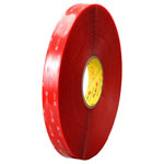 3M 4905F126 VHB™ Tape 4905F, Transparent, 12 mm x 66 m, 0.5 mm