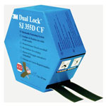 3M 7100297488 Dual Lock SJ355D CF Hook & Loop Tape 5000 mm x 25 mm Black 1 Pair