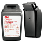 3M D9035 Secure Click Particulate Filter 2 pc
