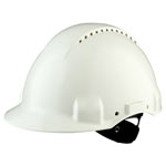 3M G30NUW G3000 Hard Hat EN 397 EN 12492 EN 50365 White