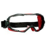 3M GG6001SGAF-RED Safety Goggles Anti-Fog Anti-Scratch Coating Red
