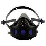 3M HF-801SD Half Mask Respirator w/o filter Size: S EN 140 DIN 140