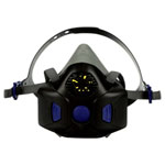 3M HF-802SD Half Mask Respirator w/o filter Size: M EN 140 DIN 140