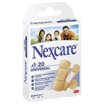 3M N0320AS Nexcare Universal Water Resistant Plasters 20pc