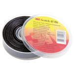 3M SCOTCH45BK-19X20 45 Filament Reinforced Electrical Tape Black 19mm x 20m