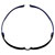3M SF102AF-BLU SecureFit Safety Glasses Anti-Fog Anti-Scratch Coating Blue