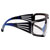 3M SF401SGAF-BLU-F Safety Glasses Anti-Fog Coating Blue Grey