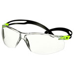 3M SF501SGAF-GRN SecureFit Safety Glasses Anti-Fog Coating Green