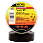 3M SUPER33+-19X20 Scotch® Vinyl Electrical Tape Super 33+, Black, 19 mm x 20 m