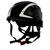 3M X5012VE-CE SecureFit Hard Hat EN 455 Black