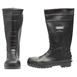 Draper 02700 Safety Wellington Boots (Size 10)