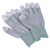 Antistat 109-0909 ESD Carbon PU Tip Glove - Small - Pair