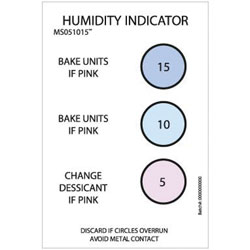 Antistat 309-0000 Humidity Indicator Cards 3 Spot 5,10, 60% - Pack Of 125