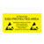 Antistat 055-0007 ESD Caution Sign 300 x 150mm GB Yellow